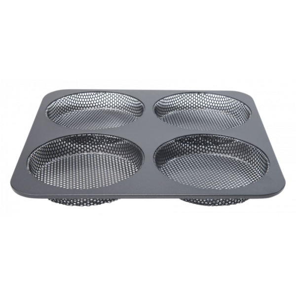 Burger Brötchenblech antihaft 4er 28x28x2.8cm RBV 210387